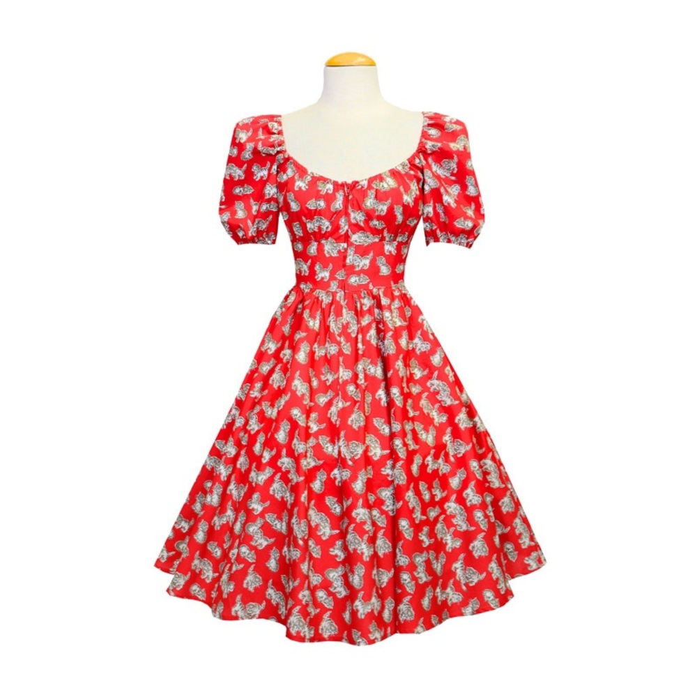 ISO BB Ferrari Deborah Dress in Red Kittens